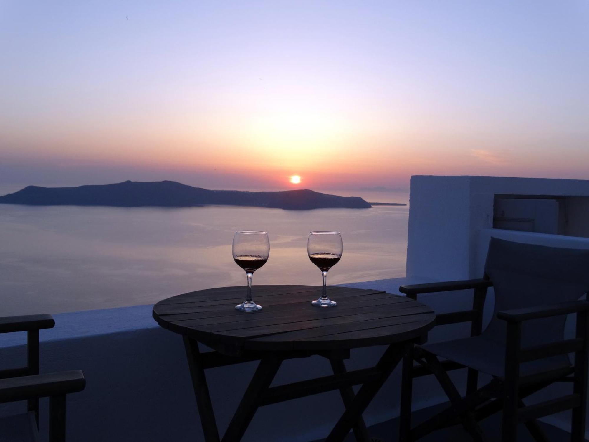 Yposkafo Suites - Villa - Santorini Тира Экстерьер фото